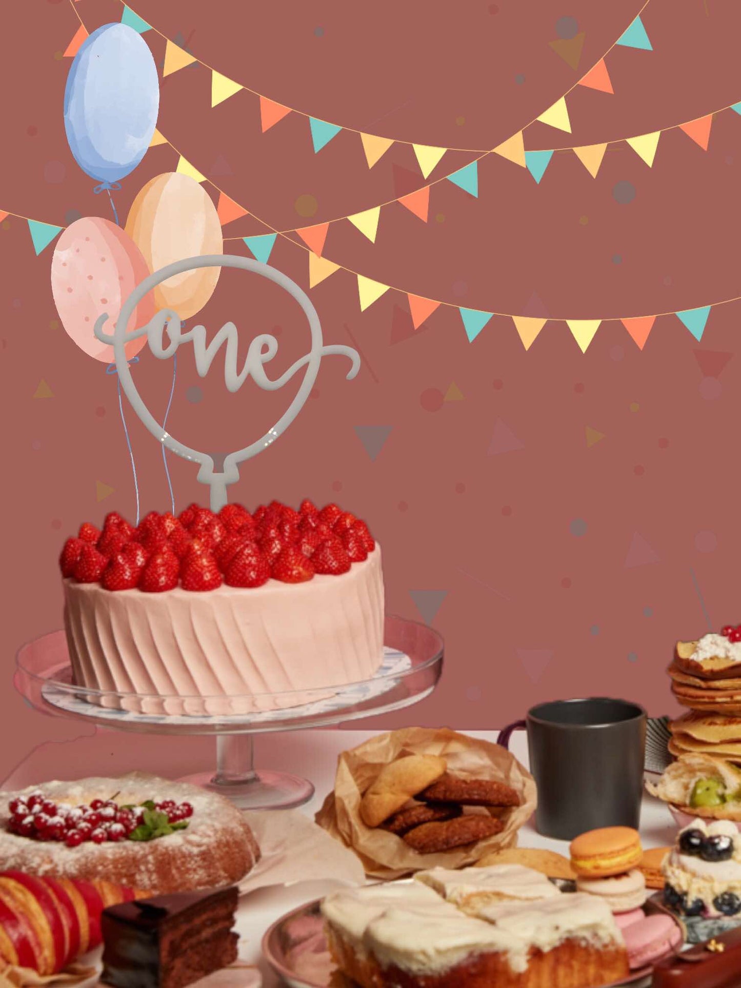 CAKETOPPER - BALLON