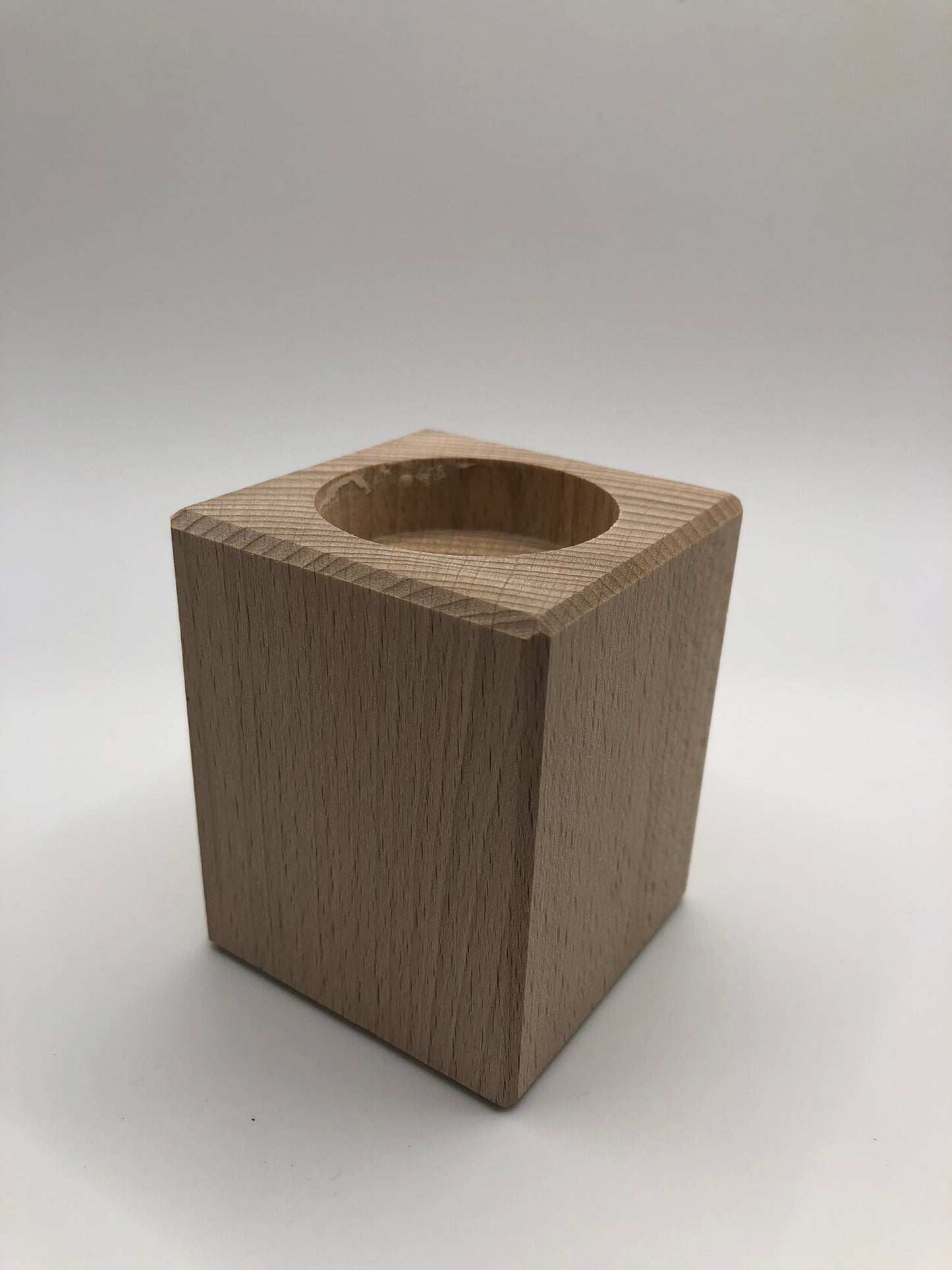 Tea light holder with text of your choice