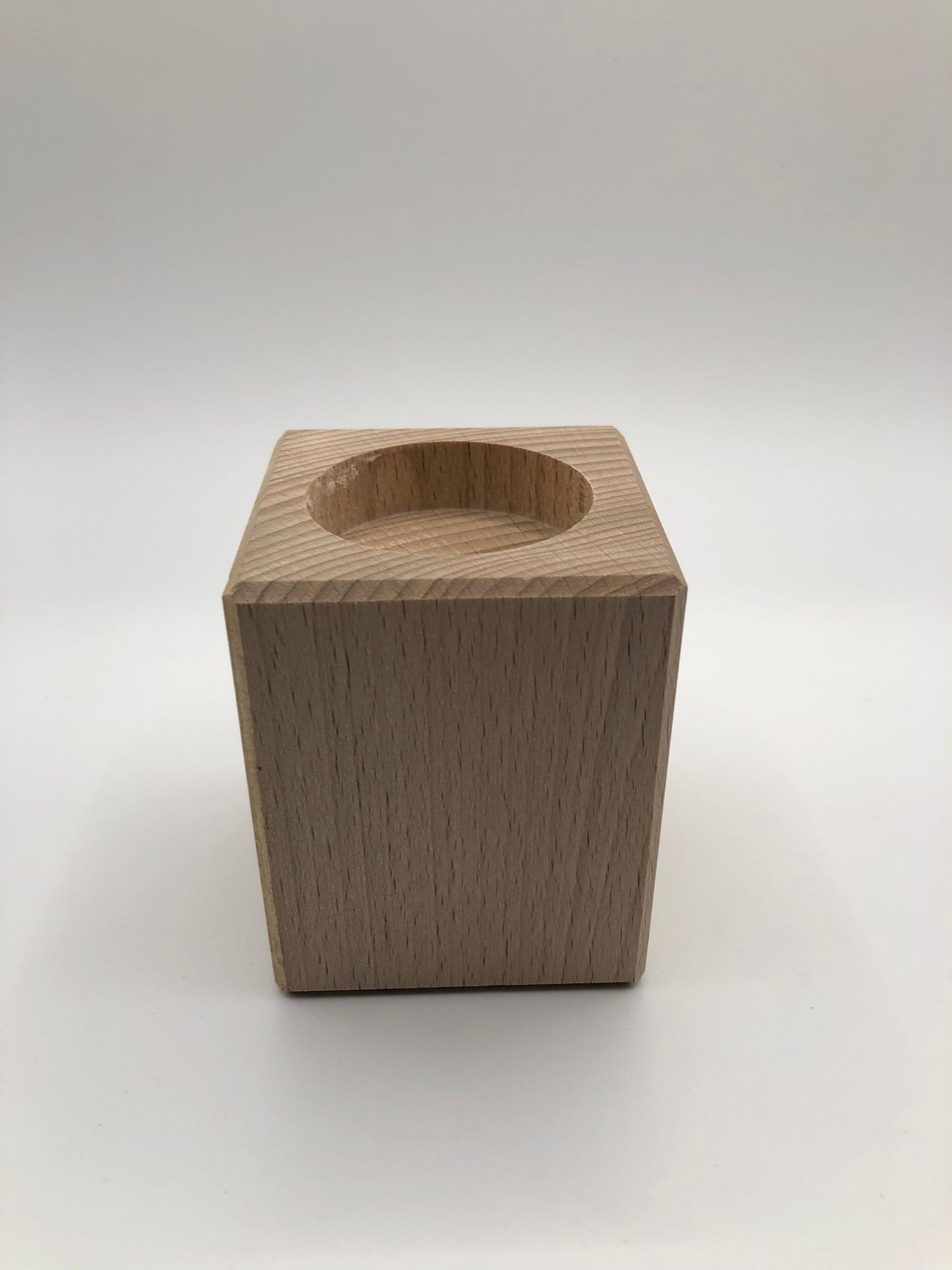Tea light holder with text of your choice
