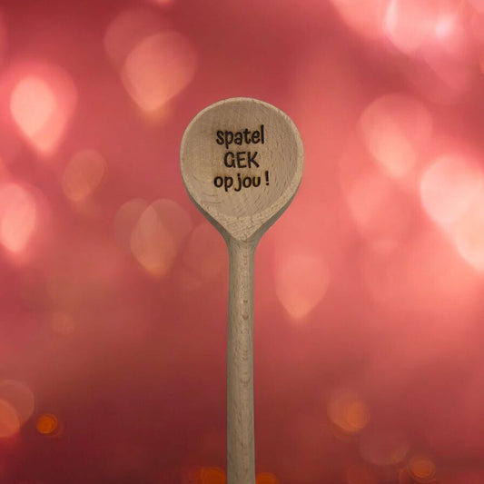 Houten spatel - Gepersonaliseerd