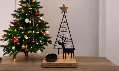 Tea light holder REINDEER
