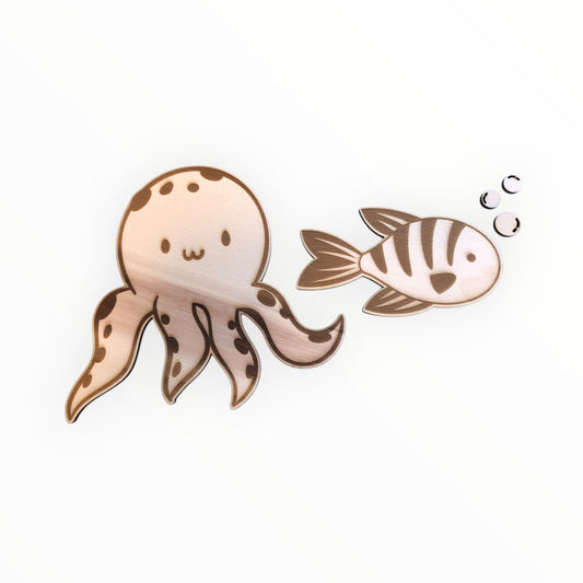 Muurdecoratie ZEEDIEREN