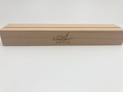 Wooden card or photo holder
