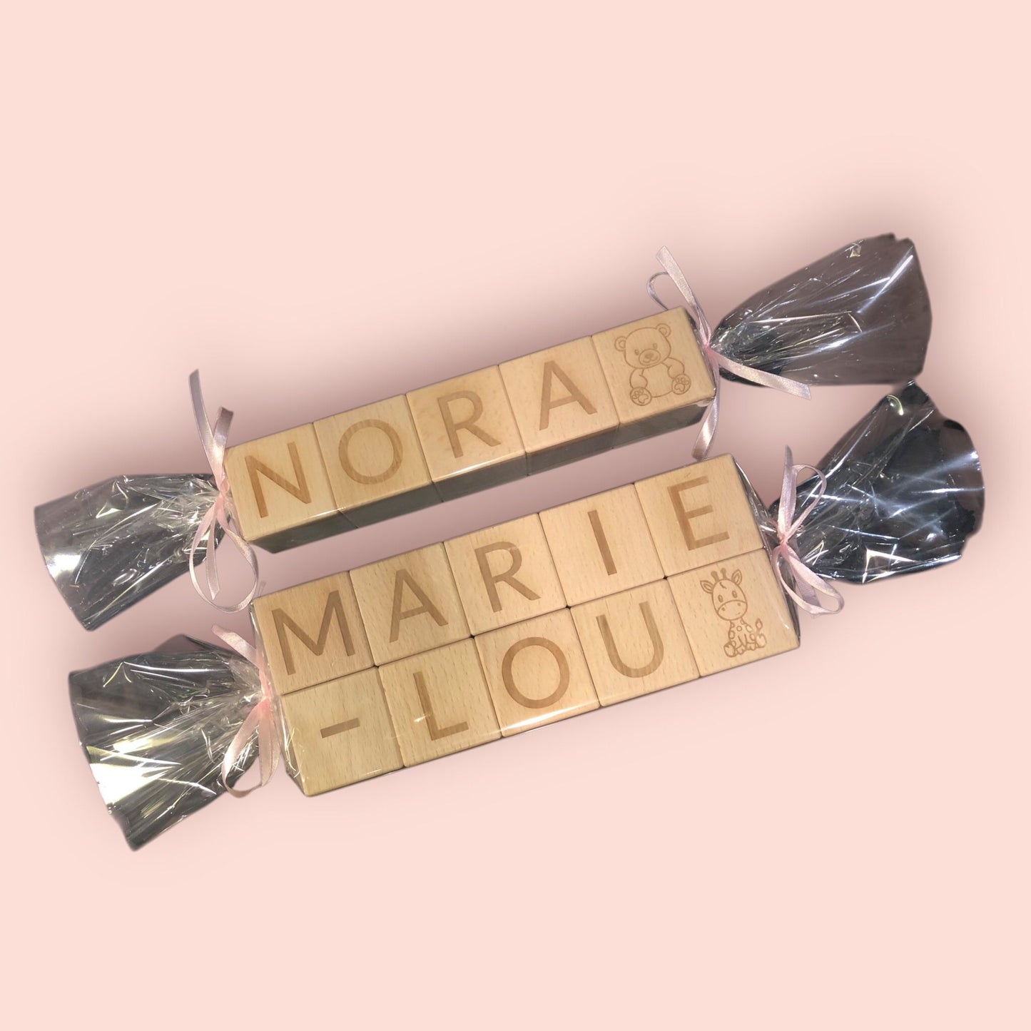 Houten letterblokken