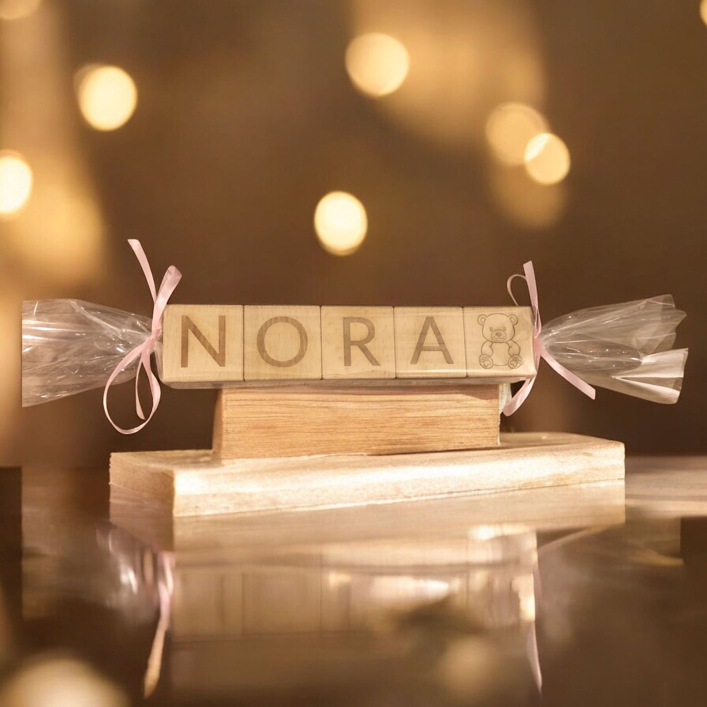 Houten letterblokken